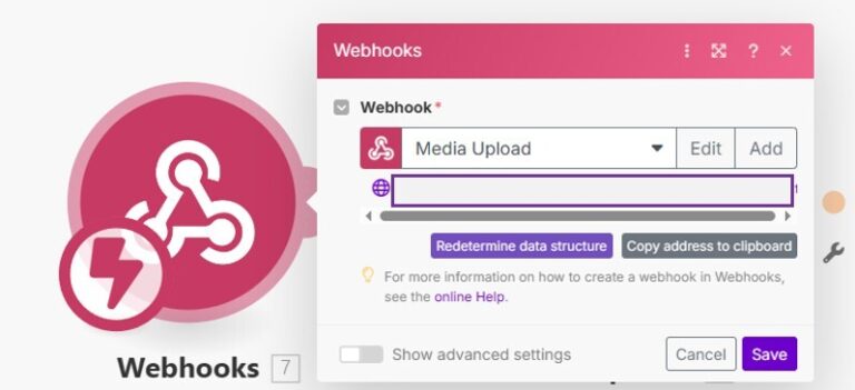 Make Webhooks URL 확인